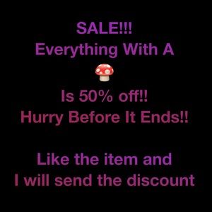 🍄SALE!!!!!!